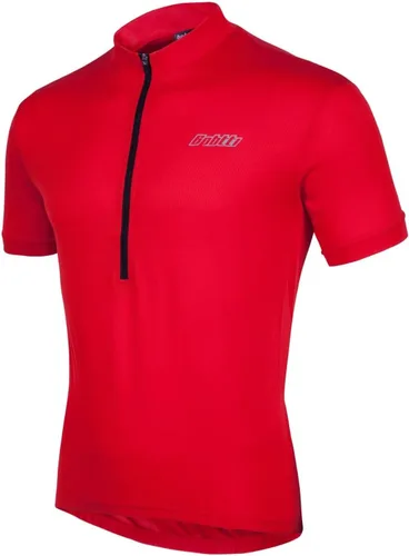 Miniatura 2 de Camiseta de ciclismo de manga corta para hombre, camiseta de ciclismo MTB con media cremallera frontal y 3 bolsillos posteriores