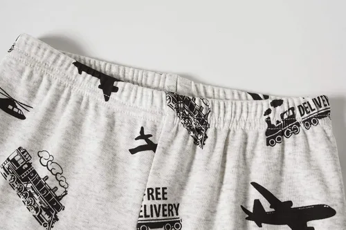 Miniatura 6 de KikizYe - Conjunto de pijamas para niños y niñas pequeños y grandes, ropa de dormir de 100% algodón