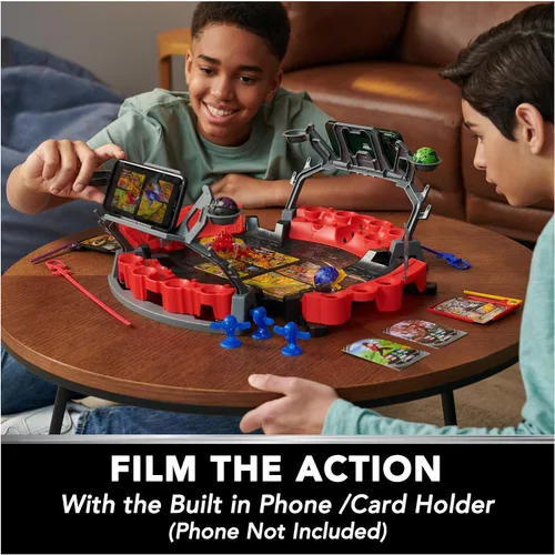 Miniatura 5 de Bakugan Arena de batalla con Dragonoide exclusivo de ataque especial, figura de acción giratoria personalizable y set de juego, juguetes para niños