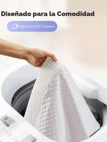 Miniatura 2 de PERLECARE - Cubrecolchón de espuma viscoelástica de gel de 3.0 pulgadas para aliviar la presión, cubrecolchón suave y superior para dormir sin