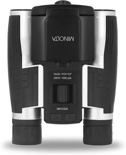 Miniatura 8 de Minolta Binoculares digitales de 12 x 32 – Cámara de video 4K UHD, captura de fotos de 48 MP, zoom digital 8X, pantalla IPS antirreflejo, óptica