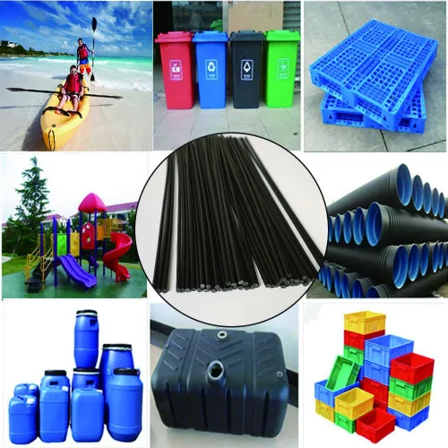 Miniatura 5 de 40 varillas de soldadura de plástico HDPE negro de 16 pulgadas de longitud, 1/8 pulgadas de diámetro, varilla de soldadura de polietileno de alta