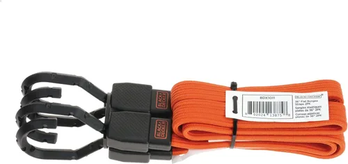 Miniatura 11 de Black+Decker BDX1018 - Juego de 6 correas de trinquete de 10 pies y correa elástica de 36 pulgadas, carga de trabajo segura de 300 libras