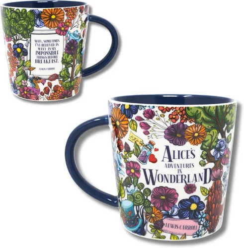 Taza de amantes de libros Steel Mill & Co., linda taza de café/té de cerámica con asa para club de lectura, taza de café temática de lectura de 14