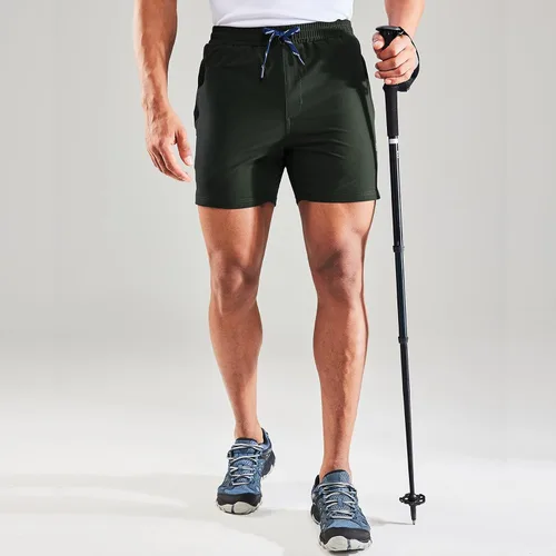 Miniatura 5 de Haimont Pantalones cortos de nailon de secado rápido para hombre con bolsillos con cremallera, ligeros, resistentes al agua, para exteriores