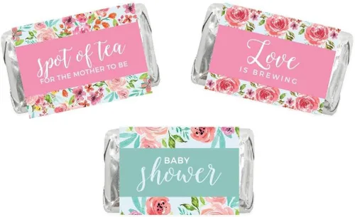 Miniatura 17 de Andaz Press Pink Roses English Tea Party Tea Party Colección Baby Shower Advice for the Mommy to Be Tarjetas, paquete de 20, actividades