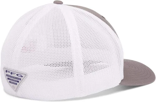 Miniatura 740 de Columbia - Gorra de malla con bandera con árboles unisex para adultos, corona alta