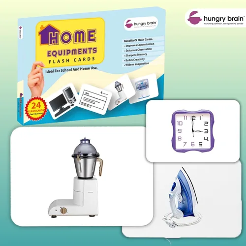Miniatura 2 de hungry brain Inicio Equipos Tarjetas Flash para Niños Pequeños 1 Año I Montessori, Actividades de Aprendizaje Preescolar y Kindergarten Tarjetas