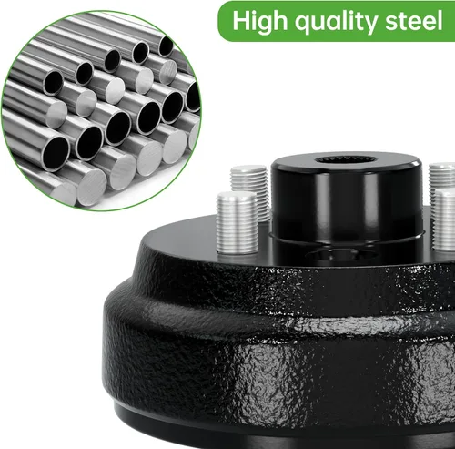 Miniatura 5 de 10L0L Conjunto de cubo de tambor de freno para carrito de golf EZGO TXT PDS (eléctrico), vehículos de gas de 2 ciclos 1982-1993, repuesto OEM #