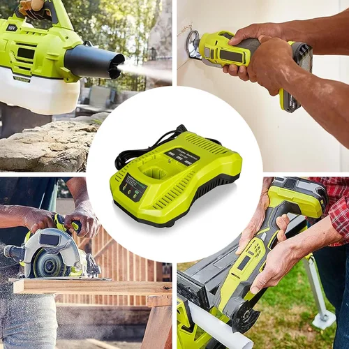 Miniatura 4 de SKYON 18V P117 Rapid Charger for P117 P118 P131 Battery Charger Compatible with Ryobi One+ P193 P192 P191 P190 P189 P194 P145 P102 P107 P108 PBP007