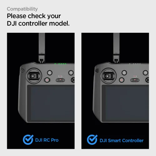 Miniatura 2 de Spigen Protector de pantalla de vidrio templado [GlasTR Slim] diseñado para DJI RC 2 / RC Pro/DJI Smart Controller - Paquete de 2