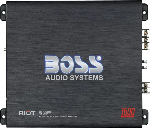 Miniatura 5 de Boss Din - Sistema de audio individual, 200 vatios 2 canales, Negro