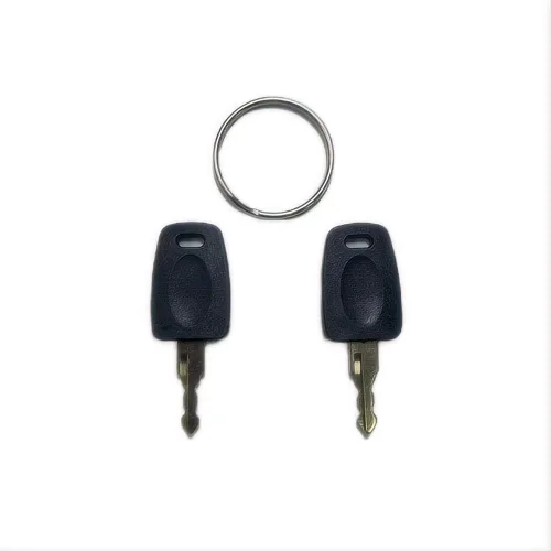 Miniatura 2 de TSA - Llaves maestras de bloqueo con llavero, paquete de 2, compatibles con cerraduras TSA002 TSA007, color negro