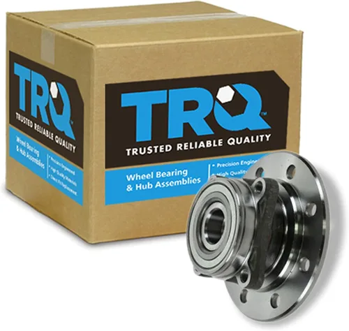 Miniatura 9 de TRQ Cojinete de rueda delantera y conjunto de cubo con sensor ABS compatible con Toyota Sequoia 2008-2022 Tundra 2007-2021