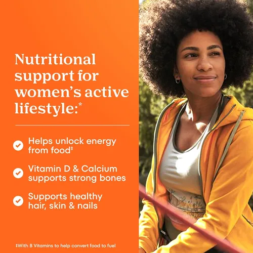 Miniatura 3 de One A Day Multivitamínico para mujeres - Vitaminas diarias para mujer con biotina, calcio, ácido fólico, hierro y zinc, vitaminas completas