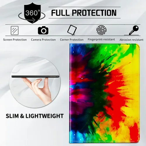 Miniatura 6 de Funda para iPad Mini 6 de 8.3 pulgadas, versión 2021 para iPad Mini 6ª generación, ligera, protectora de piel sintética, cubierta inteligente