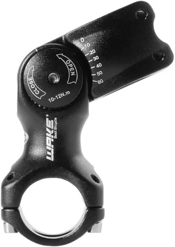 Miniatura 4 de Aleación de aluminio 0-60 grados 4.331 in ajustable para manillar de bicicleta, extensor elevador para bicicleta, bicicleta de montaña MTB
