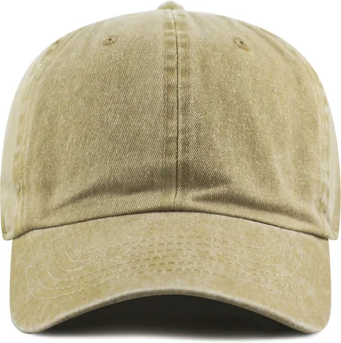 Miniatura 2 de The Hat Depot 100% Cotton Pigment Dyed Low Profile Dad Hat Six Panel Cap