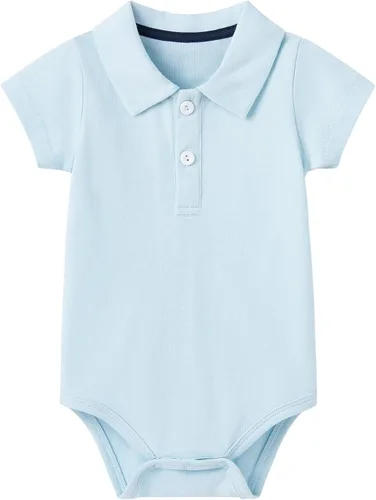 Miniatura 159 de pureborn Mameluco de algodón súper suave para bebés niños y niñas de 0 a 24 meses