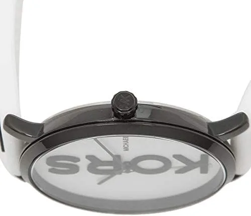 Miniatura 3 de Michael Kors MK2829 Charley - Reloj de silicona blanco con esfera blanca de tres manecillas Blanco