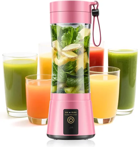 Miniatura 11 de Portable Blender for Smoothies & Shakes - Cordless Personal Size Blender with 6 Blades, 380Ml Juice Cup, Lightweight & Rechargeable, Freshly