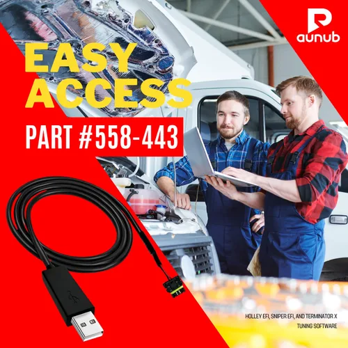 Miniatura 2 de Cable de comunicación USB 558-443 actualizado de 8 pies