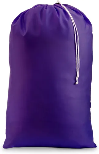 Resistente bolsa comercial en tamaño jumbo para lavandería Morado