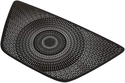 Miniatura 3 de Aleación de aluminio negro coche tablero altavoz cubierta ajuste para BMW X5 G05 2019 auto accesorios