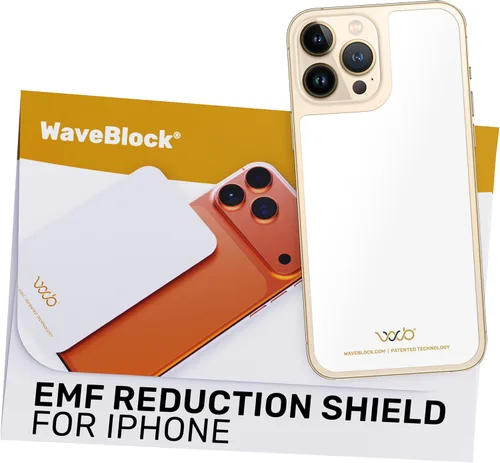 Miniatura 18 de WAVEBLOCK Bloqueador de EMF para Celular - Hecho para iPhone 11 - La única pegatina 5G-Shield patentada, respaldada científicamente y probada