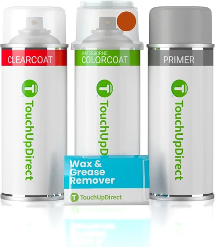 Miniatura 326 de TouchUpDirect NH-578 Taffeta White compatible con Pintura de retoque Honda Exact Match en aerosol - Kit esencial Tafetán Blanco