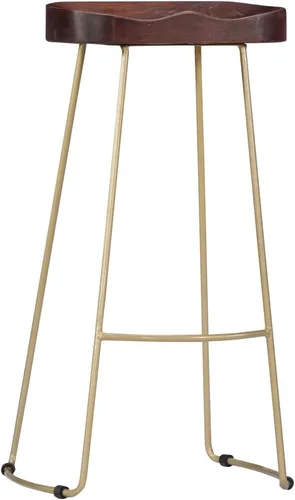 Miniatura 3 de sillas de bar, taburetes de bar, taburetes de bar Juego de 3, mesa de bar, sillas para barra de cocina, taburetes de bar Gavin 2 piezas Taburete