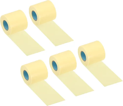 Miniatura 7 de PATIKIL Cinta de envoltura de tubería de 2.4 pulgadas x 36.1 pies, paquete de 5 tubos de cinta adhesiva de PVC, aislamiento de tubos de aire Blanco