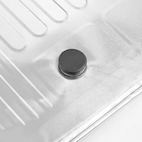 Miniatura 3 de Hemoton (47.2 * 19.7 in) Protector de protección antisalpicaduras de aceite Barrera de aceite antiadherente Protector de aceite de aluminio