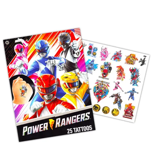 Miniatura 4 de Superhero Tattoos Ultimate Set – Paquete de 150 tatuajes temporales de superhéroes Marvel Avengers Superman "TMNT" Transformers Power Rangers