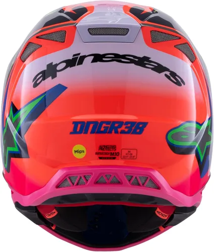 Miniatura 6 de Casco Alpinestars Supertech M10 Deegan Monster