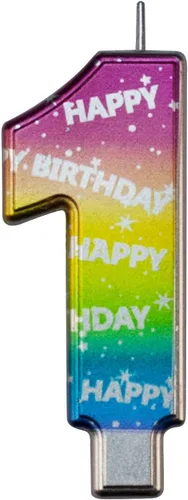 Miniatura 44 de DERVENTA Velas de cumpleaños con números grandes, 3D, color rosa, 3.7 pulgadas, decoración para tartas de fiesta, 1 pieza (número 3 rosa)