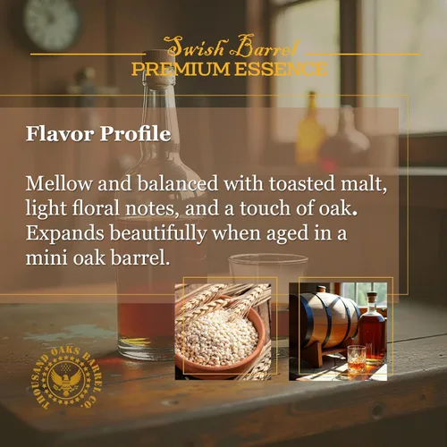 Miniatura 4 de Dublin Style Single Malt Essence Flavoring Paquete de 5 – Kit Bootleg Recambios para Envejecimiento en Barril, Sabores Gourmet para Mezcladores
