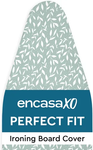 Miniatura 31 de Encasa XO Funda y almohadilla para tabla de planchar de 42 x 14 pulgadas, tamaño estándar, funda de fieltro de 0.118 pulgadas de grosor acolchada