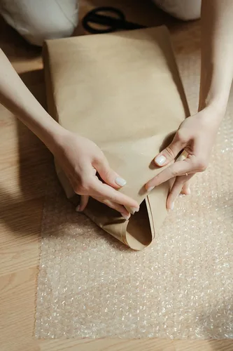 Miniatura 4 de Papel kraft de 30 x 200 para envolver regalos, tablón de anuncios, artes y manualidades, ramo de flores, cubierta de mesa, póster, embalaje, envío