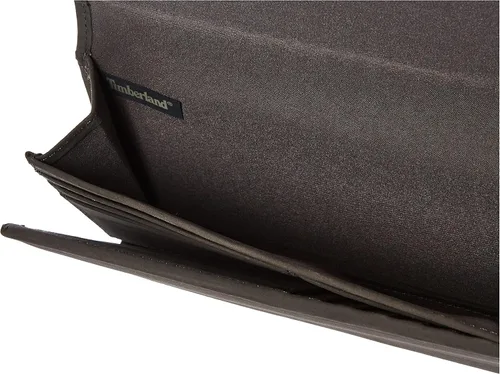 Miniatura 9 de Timberland - Cartera de piel con solapa RFID para mujer, Rojo, talla única
