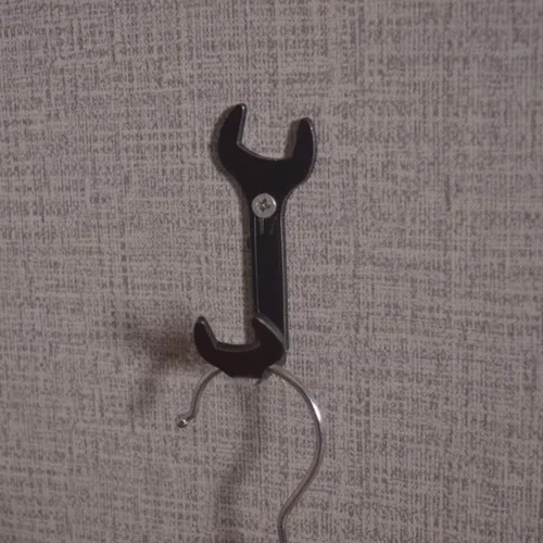 Miniatura 4 de 4 ganchos con forma de llave vintage, ganchos de pared negros para baño, cocina, hogar u oficina, uso para colgar ropa, sombreros, toallas, ropa