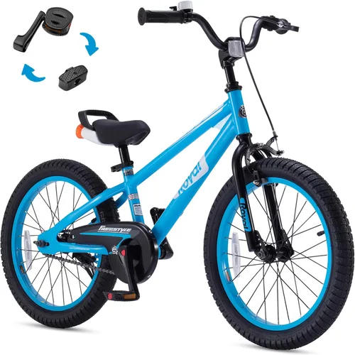 Miniatura 25 de RoyalBaby EZ Kids Bike 12 14 16 18 20 Inch Balance Pedal 2-in-1 Training Bicycle Boys Girls Ages 3 to 12 Years Easy Learn for Beginners