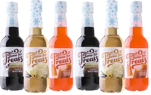 Miniatura 7 de Time for Treats Paquete de 3 jarabes con sabor a uva, cereza, frambuesa roja VKP1108, multicolor