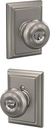 Miniatura 18 de SCHLAGE Lock Company F10GEO625ADD Colección Addison SCHLAGE - Pomo de paso, cromo brillante Cromado brillante
