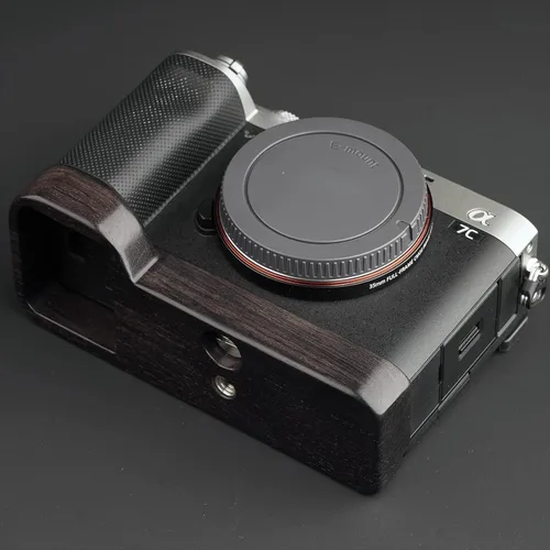Miniatura 5 de Protector de base de madera para cámara de madera, hecho a mano, peso ligero para X-H2S XH2S Fuji X-H2 XH2 XH2