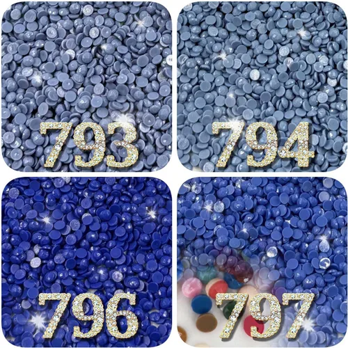 Miniatura 139 de Accesorios de pintura de diamantes, repuesto para taladros redondos faltantes 700 701 702 703, taladro de diamante de resina de diamantes de redonda