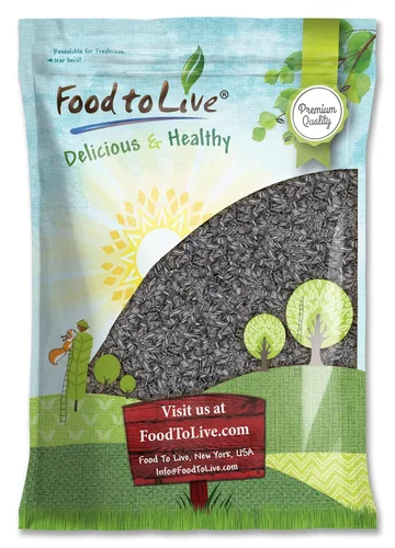 Food to Live Semillas de girasol crudas en cáscara, 5 libras - Bocadillo fresco, crujiente y de nuez para llevar, sin conservantes, gran fuente de