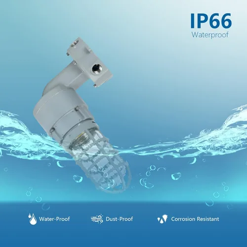 Miniatura 4 de Luz LED a prueba de vapor de explosión UL844 certificada 27W 3780LM (108W HPS Eqv.), Clase I División II Lugares peligrosos Industria Luminarias