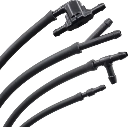 Miniatura 4 de ApplianPar Kit de chorro de pulverización de boquilla de limpiaparabrisas y conector de tubo de manguera de líquido de 9.8 ft para Toyota RAV4