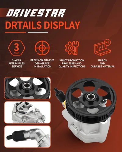 Miniatura 2 de Bomba de asistencia de dirección asistida 21-329, compatible 2006-2008 para Subaru Forester, 2006-2007 para Subaru Impreza, reaplce